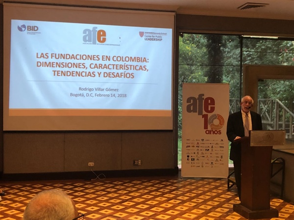 La AFE presenta Estudio: Las Fundaciones en Colombia: Dimensiones, Características, Tendencias y Desafíos
