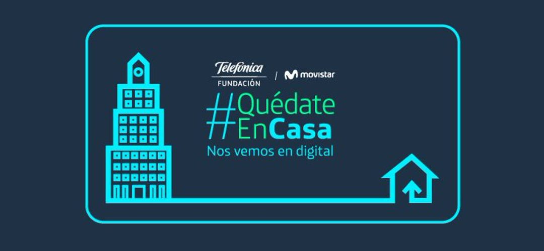 Fundación Telefónica lanza estrategia digital sin salir de casa