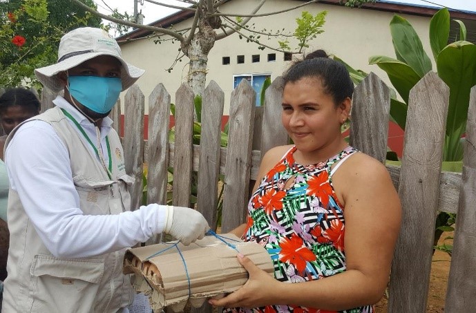 Alianza para el Desarrollo – Colectivo AFE Antioquia, aporta a la seguridad alimentaria de El Prodigio y Siete Vueltas en esta cuarentena.