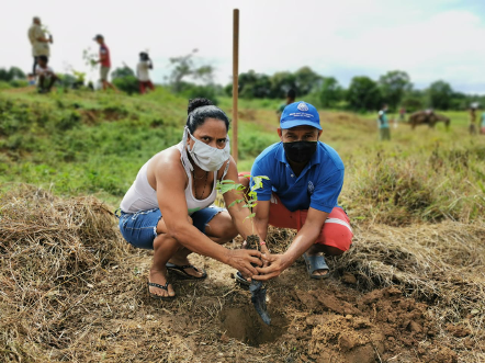 Comunidad de Siete Vueltas sembró su Proyecto Comunitario