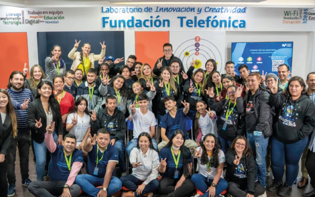 La Fundación Telefónica Movistar presenta la primera Escuela de Robótica Inclusiva en Colombia