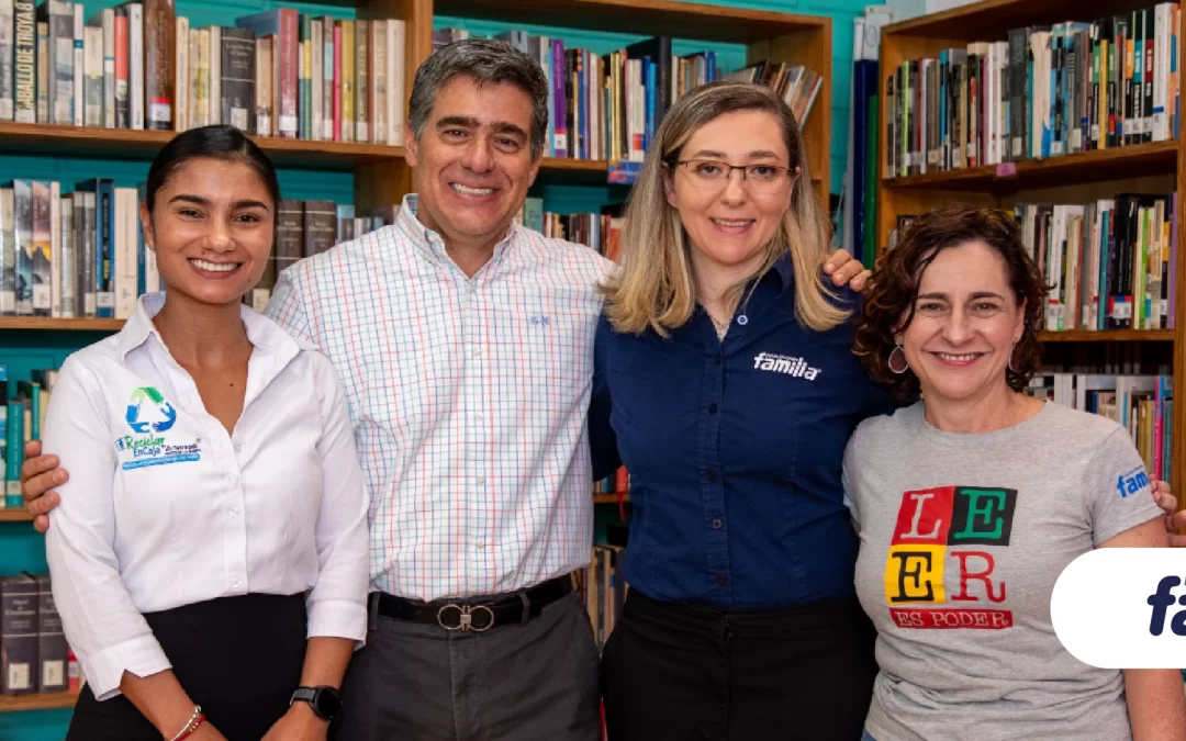 Fundación Grupo Familia y Tetra Pak se unen para impulsar Bibliotecas Circulares para recicladores y sus familias en Medellín