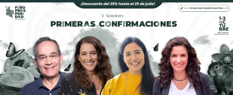 Foro Prosperidad Compartida 2025 anuncia sus primeros speakers