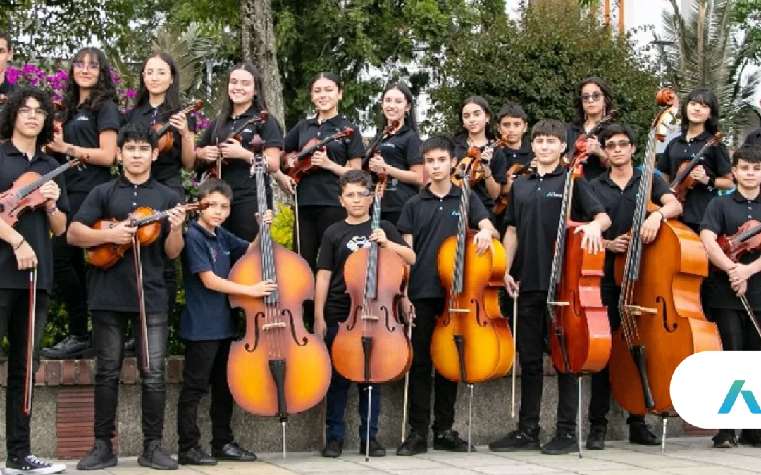 La Orquesta Schumann de la Fundación Acesco gana convocatoria nacional y llevará su música al Oriente de Caldas