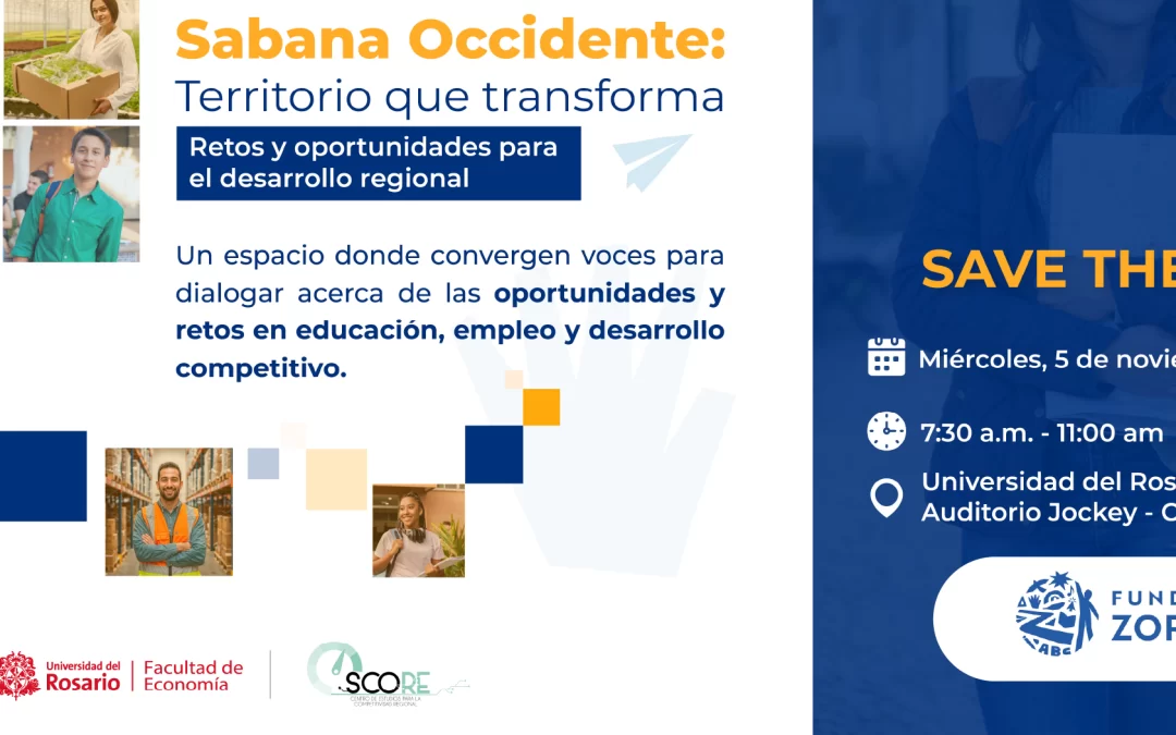 Fundación Zoraida y Universidad del Rosario impulsan diálogo regional de Sabana Occidente