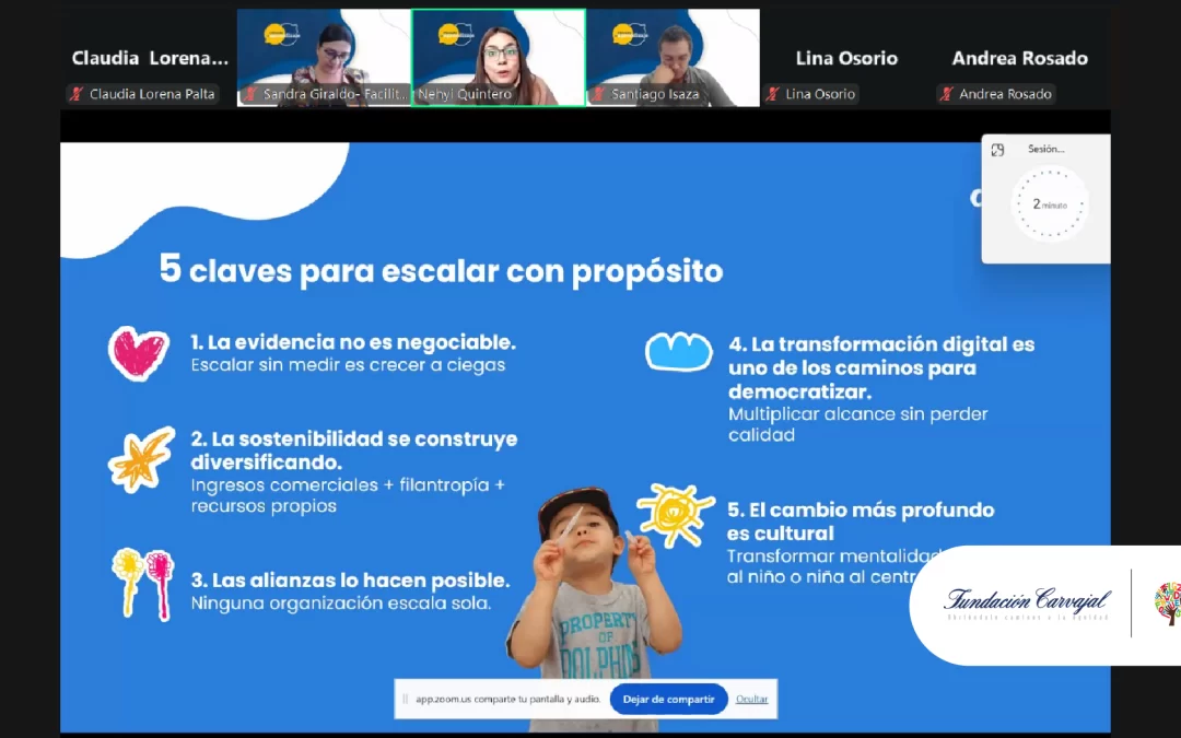 Del conocimiento compartido al impacto sostenible: aprendizajes para escalar