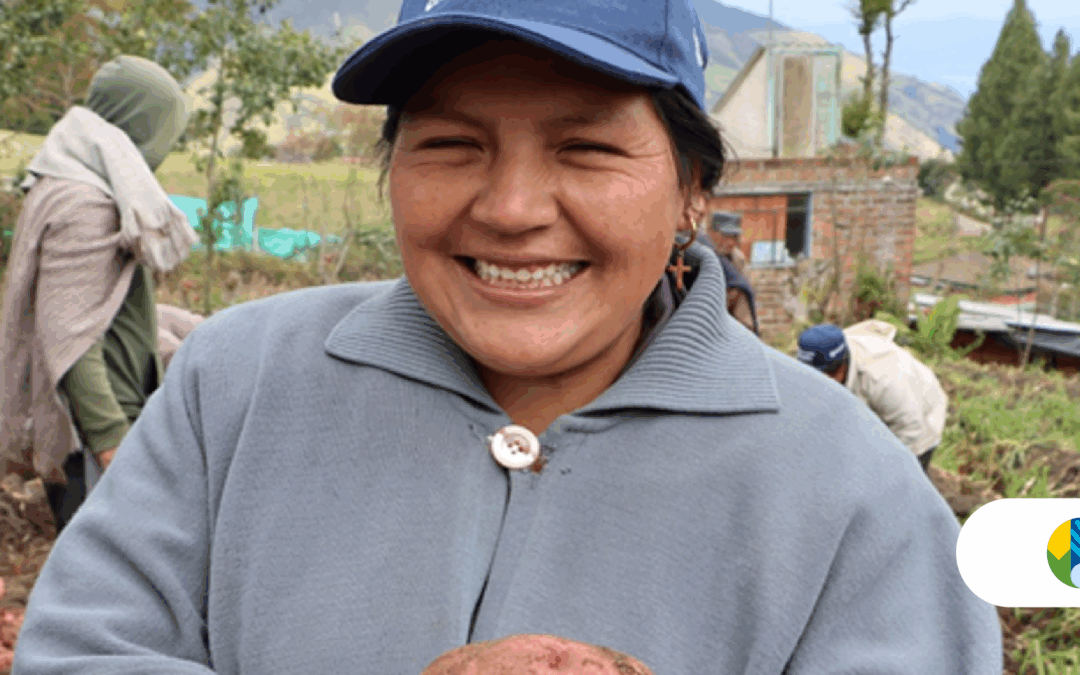 Ella Alimenta al Mundo en Boyacá