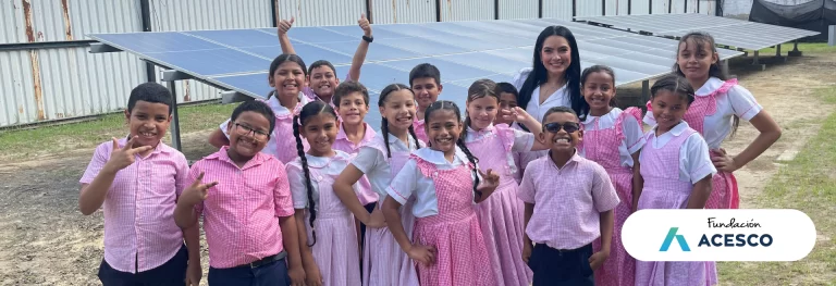 Fundación Acesco da un hito histórico: la primera Granja Solar del Colegio Huellas de la Esperanza ya está en marcha